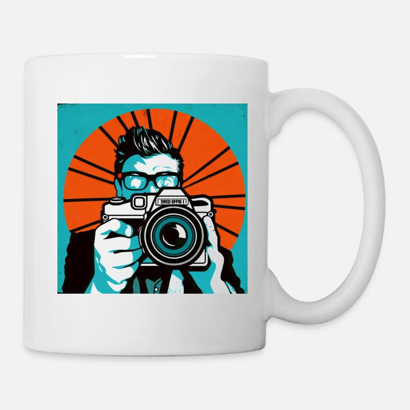 Pop Art Photographer - Mug - white