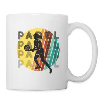 Padel tennis Padel players Women Padel - Mug - white - Right