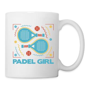 Padel player Padel Girls Women Padel - Mug - white - Right