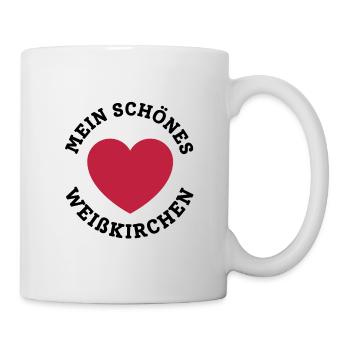 Mein schönes Weißkirchen - Tasse - Weiß - Rechts