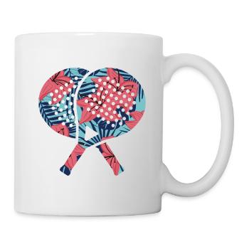 Padel Tennis Padel Racket Women Padel Tennis - Mug - white - Right