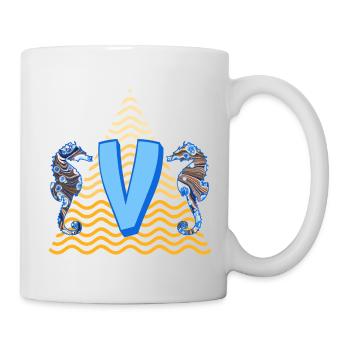 Seahorse E 262 V - Mug blanc - blanc - Droite