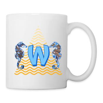 Seahorse E 262 W - Mug blanc - blanc - Droite