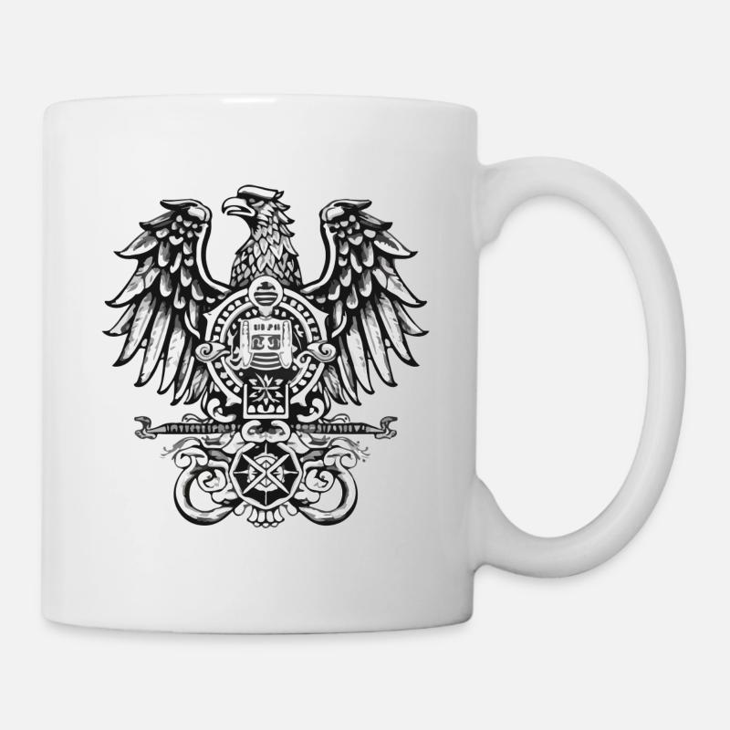 Deutscher Adler - Tasse - Weiß
