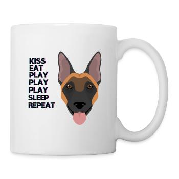 Belgian Shepherd Colorful - Mug - white - Right