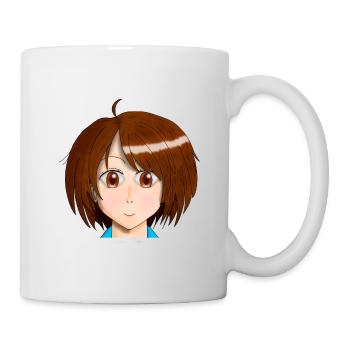 Anime Girl - Design élégant pour les amateurs d’anime - Mug blanc - blanc - Droite