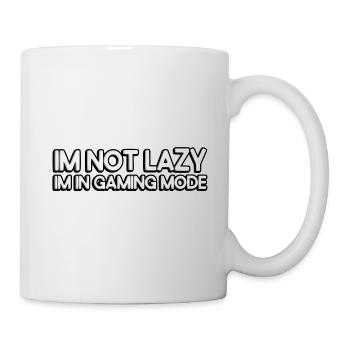 I'm not lazy, I'm in gaming mode - Mug - white - Right