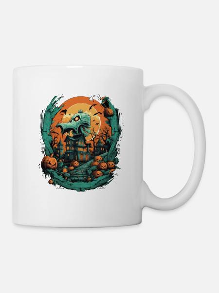 Halloween - Tasse - Weiß