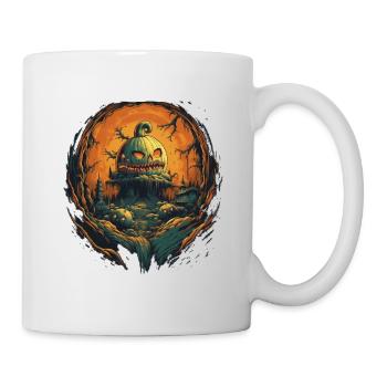 Halloween - Tasse - Weiß - Rechts
