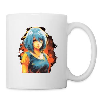 Anime Girl - Tasse - Weiß - Rechts