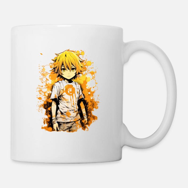 Anime Boy - Tasse - Weiß