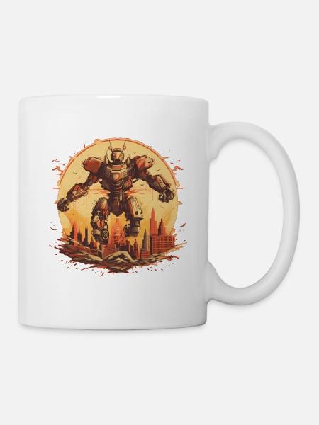 Mecha - Tasse - Weiß