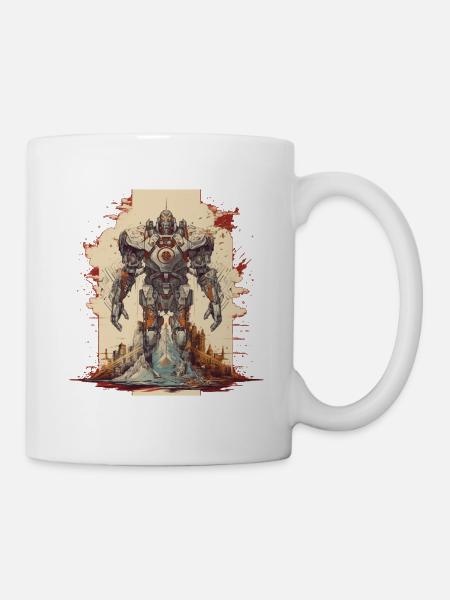 Mecha - Tasse - Weiß