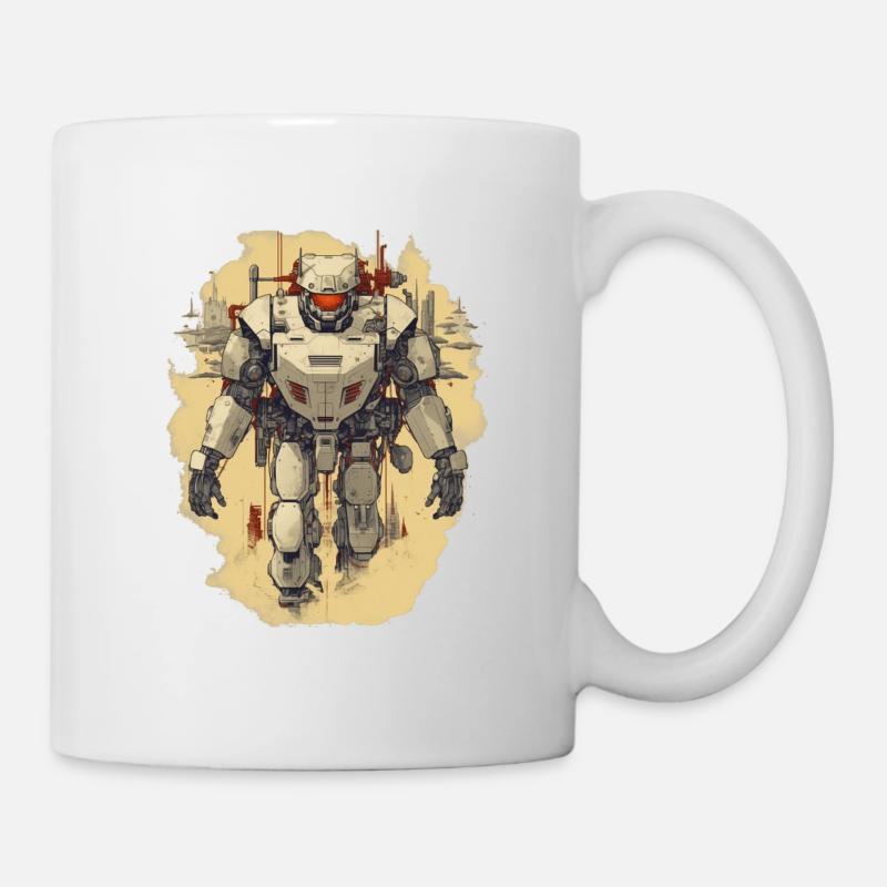 Mecha - Tasse - Weiß