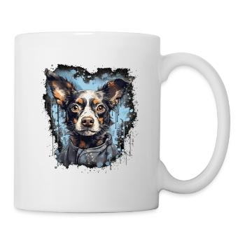 Chien - Mug blanc - blanc - Droite