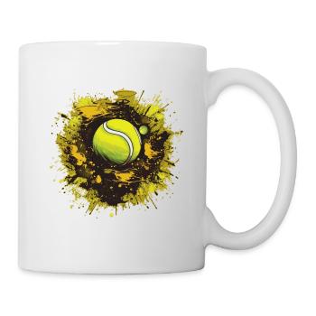 Tennis ball - Mug - white - Right