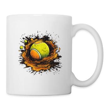 Tennis ball - Mug - white - Right