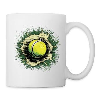 Tennis ball - Mug - white - Right