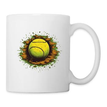 Tennis ball - Mug - white - Right
