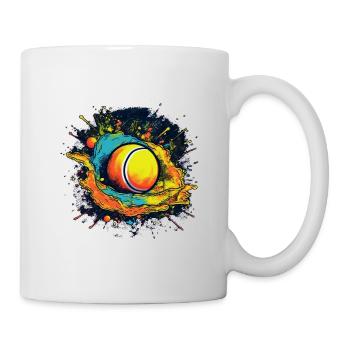 Tennis ball - Mug - white - Right