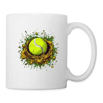 Tennis ball - Mug - white - Right