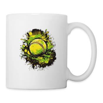 Tennis ball - Mug - white - Right
