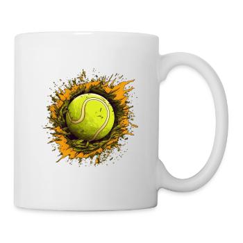 Tennis ball - Mug - white - Right