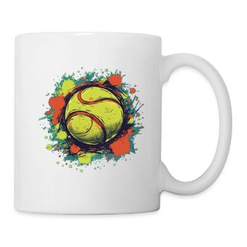 Tennis ball - Mug - white - Right
