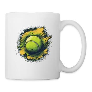 Tennis ball - Mug - white - Right