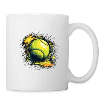 Tennis ball - Mug - white - Right