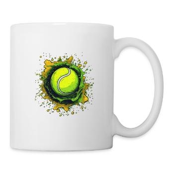Tennis ball - Mug - white - Right