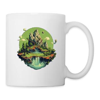 Paysage - Mug blanc - blanc - Droite