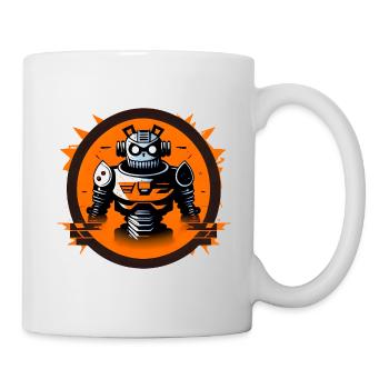 Evil Robot Club Serie 01 - Tasse - Weiß - Rechts