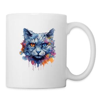 Chat - Mug blanc - blanc - Droite