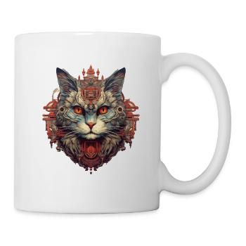 Chat - Mug blanc - blanc - Droite