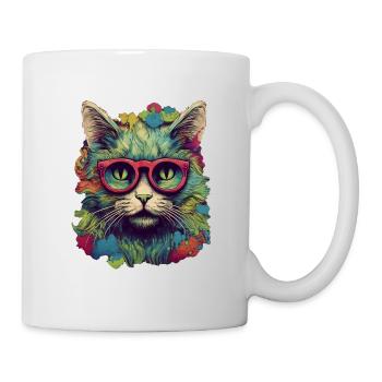 Chat - Mug blanc - blanc - Droite