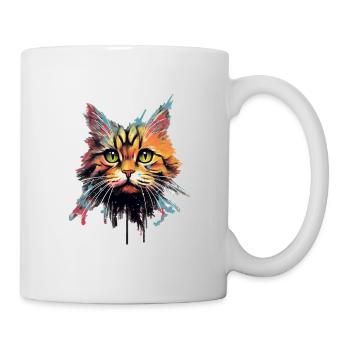 Chat - Mug blanc - blanc - Droite