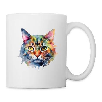 Chat - Mug blanc - blanc - Droite