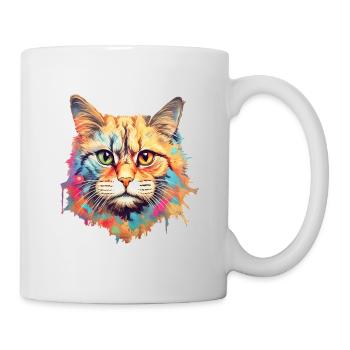 Chat - Mug blanc - blanc - Droite