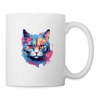 Chat - Mug blanc - blanc - Droite