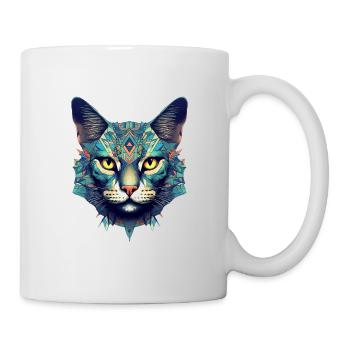 Chat - Mug blanc - blanc - Droite
