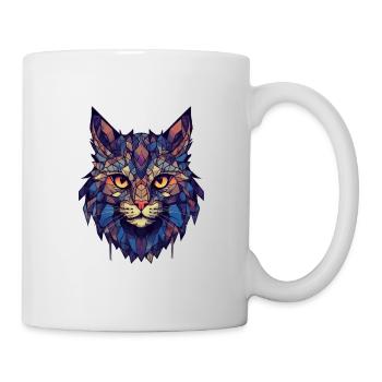 Chat - Mug blanc - blanc - Droite
