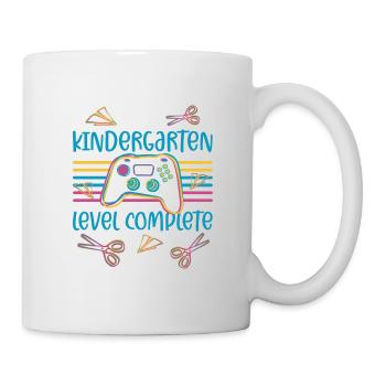 Contrôleur d’inscription Niveau de jeu Jardin d’enfants - Mug blanc - blanc - Droite