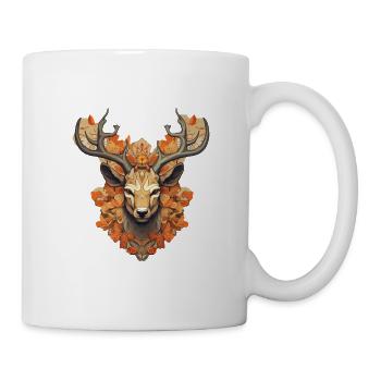 Cerf - Mug blanc - blanc - Droite