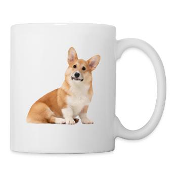 Cute Corgi Dog - Mug - white - Right