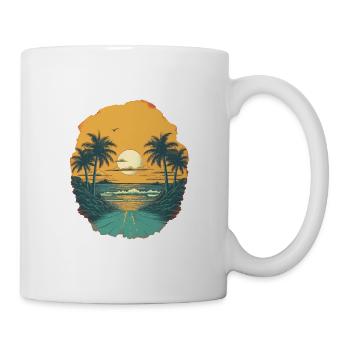 Beach - Mug - white - Right