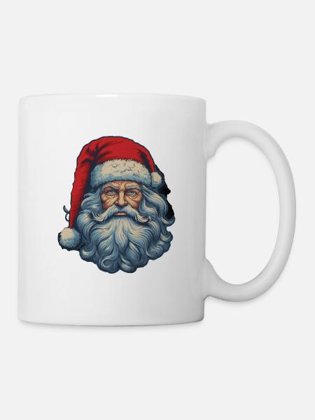 Weihnachtsmann - Tasse - Weiß