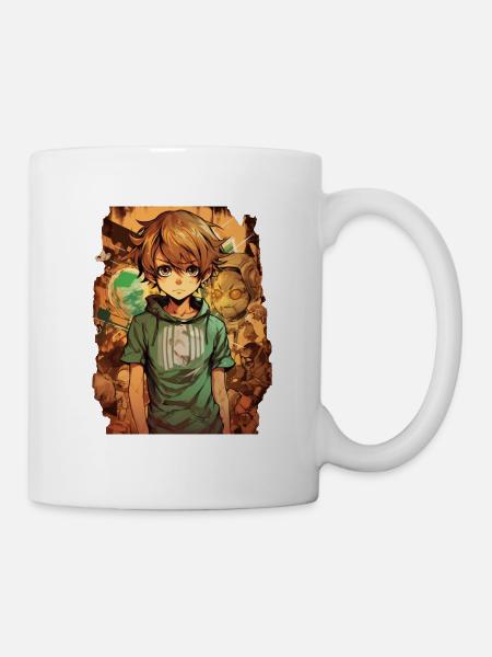 Anime Boy - Tasse - Weiß