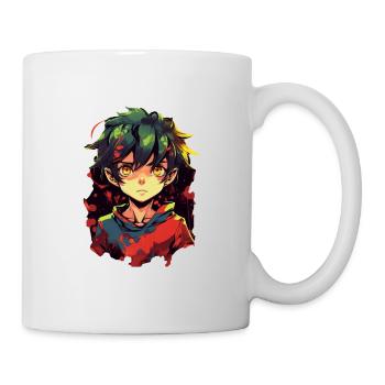 Anime Boy - Tasse - Weiß - Rechts