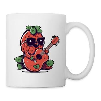 Spawning guitar player - Mug - white - Right